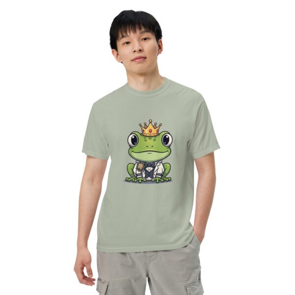 Frog Groom: Unisex garment-dyed heavyweight t-shirt - Image 24