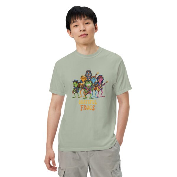 Grateful Frogs2: Unisex garment-dyed heavyweight t-shirt - Image 32