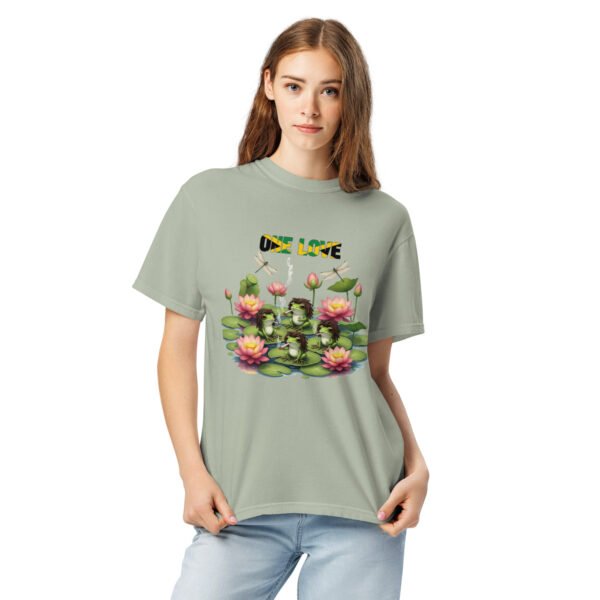 One Love: Unisex garment-dyed heavyweight t-shirt - Image 7