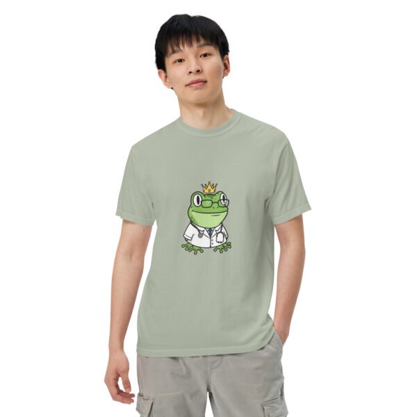 Dr. Frog: Unisex garment-dyed heavyweight t-shirt - Image 35