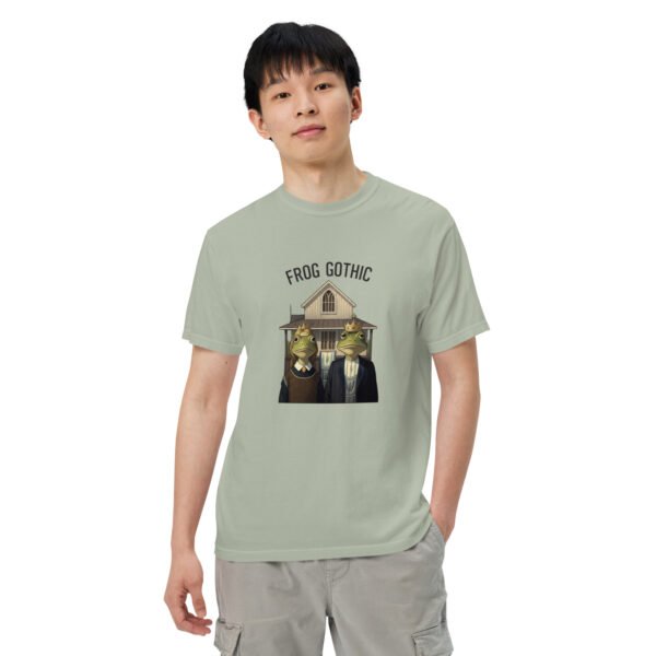 Frog Gothic: Unisex garment-dyed heavyweight t-shirt - Image 38