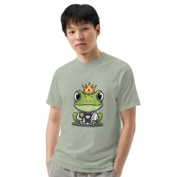 Frog Groom: Unisex garment-dyed heavyweight t-shirt - Image 25