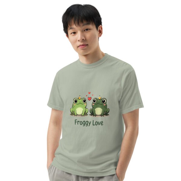 Froggy Love 1: Unisex garment-dyed heavyweight t-shirt - Image 33