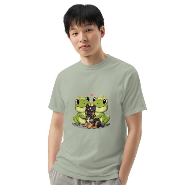 Puppy Love, Shepherd: Unisex garment-dyed heavyweight t-shirt - Image 32