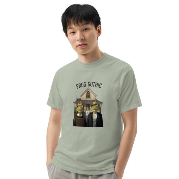 Frog Gothic: Unisex garment-dyed heavyweight t-shirt - Image 39