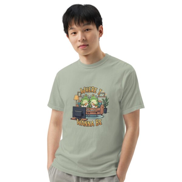 Where I Wanna Be: Unisex garment-dyed heavyweight t-shirt - Image 33
