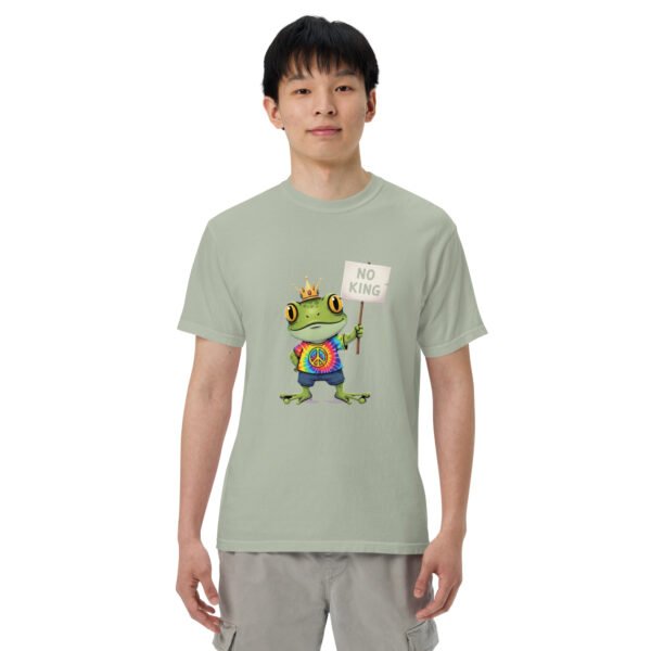 No King: Unisex garment-dyed heavyweight t-shirt - Image 32