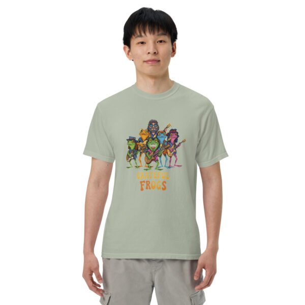 Grateful Frogs2: Unisex garment-dyed heavyweight t-shirt - Image 31