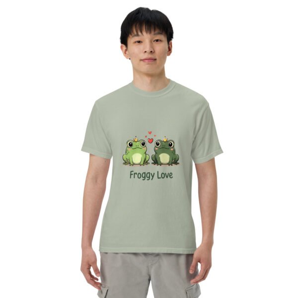 Froggy Love 1: Unisex garment-dyed heavyweight t-shirt - Image 31