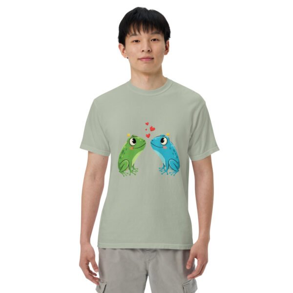 Froggy Love2: Unisex garment-dyed heavyweight t-shirt - Image 32