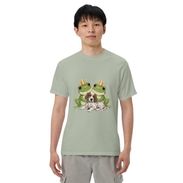 Puppy Love, English Setter: Unisex garment-dyed heavyweight t-shirt - Image 32