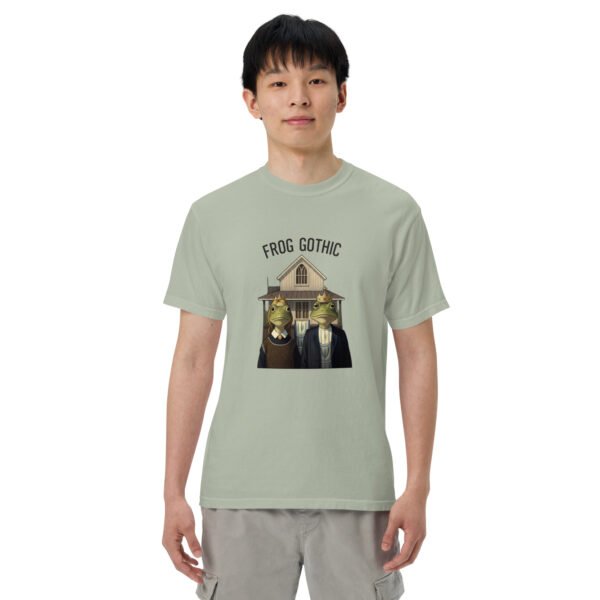 Frog Gothic: Unisex garment-dyed heavyweight t-shirt - Image 37