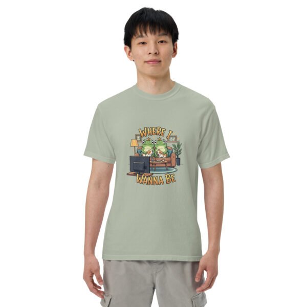 Where I Wanna Be: Unisex garment-dyed heavyweight t-shirt - Image 31