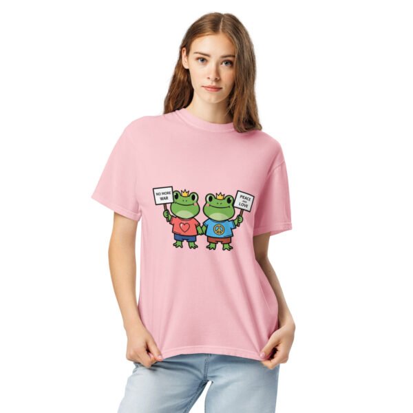 No More War: Unisex garment-dyed heavyweight t-shirt - Image 8