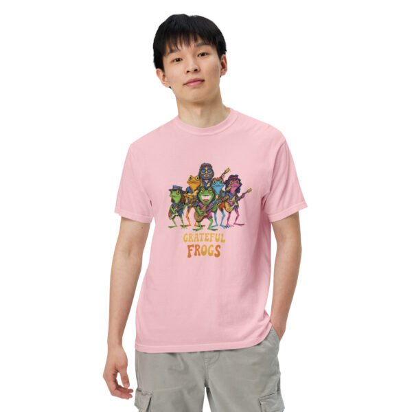 Grateful Frogs2: Unisex garment-dyed heavyweight t-shirt - Image 38