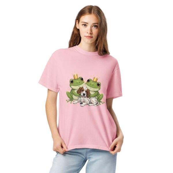 Puppy Love, English Setter: Unisex garment-dyed heavyweight t-shirt - Image 9