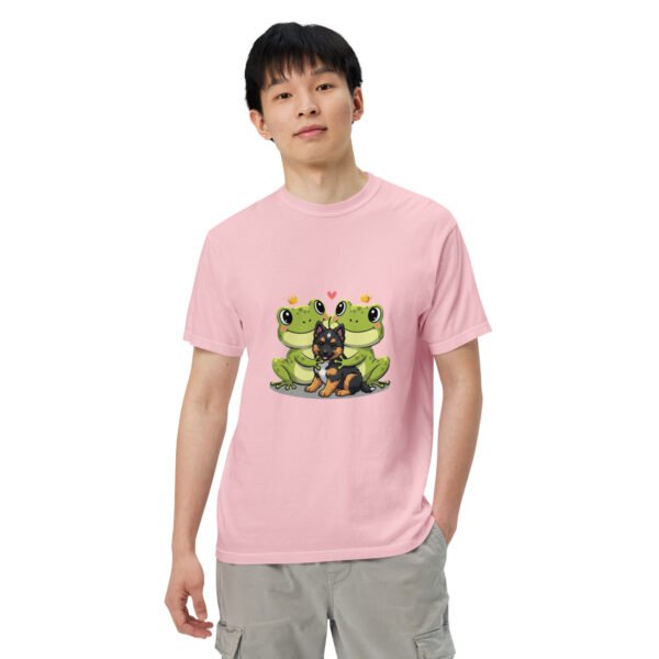Puppy Love, Shepherd: Unisex garment-dyed heavyweight t-shirt - Image 37