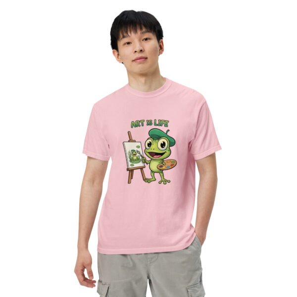 Art is Life: Unisex garment-dyed heavyweight t-shirt - Image 39