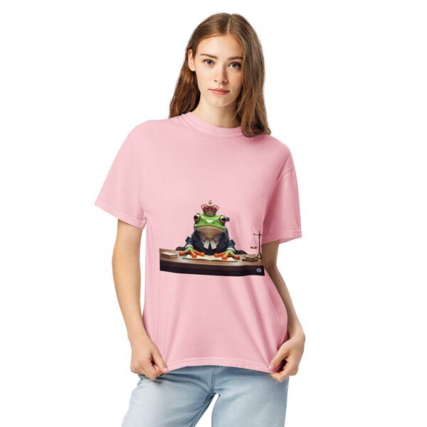 Frog Lawyer: Unisex garment-dyed heavyweight t-shirt - Image 8