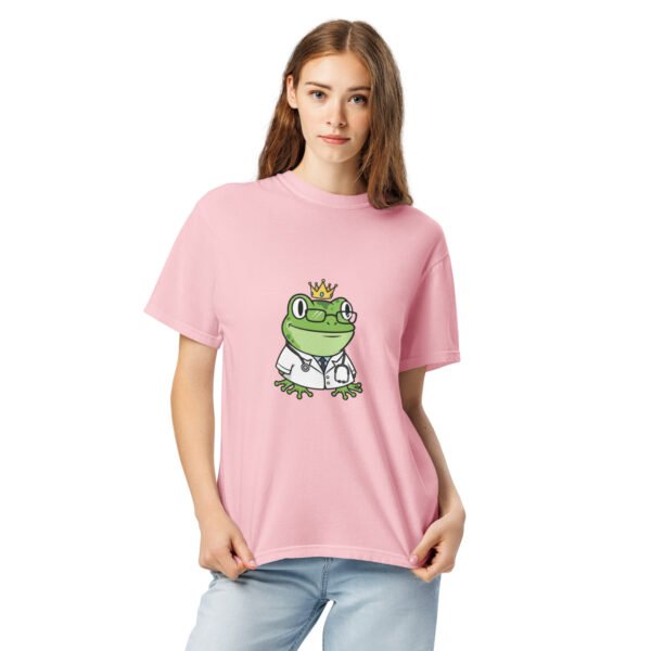 Dr. Frog: Unisex garment-dyed heavyweight t-shirt - Image 9