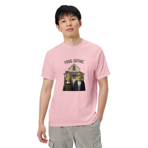 Frog Gothic: Unisex garment-dyed heavyweight t-shirt - Image 46