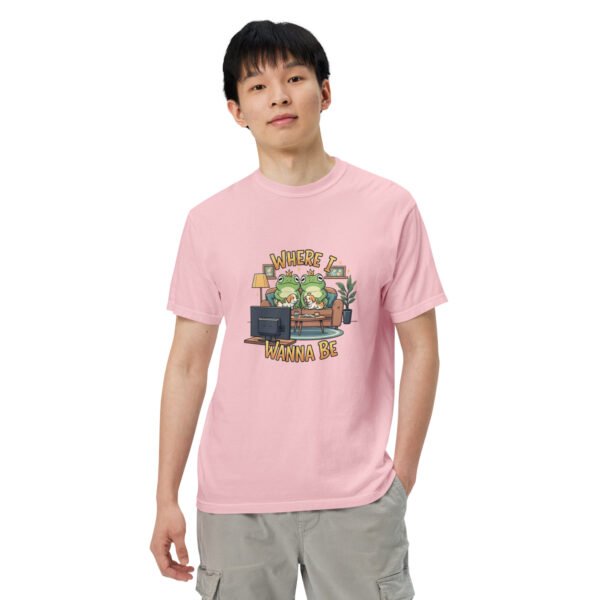 Where I Wanna Be: Unisex garment-dyed heavyweight t-shirt - Image 38