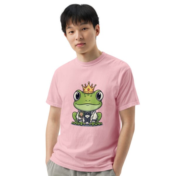 Frog Groom: Unisex garment-dyed heavyweight t-shirt - Image 31