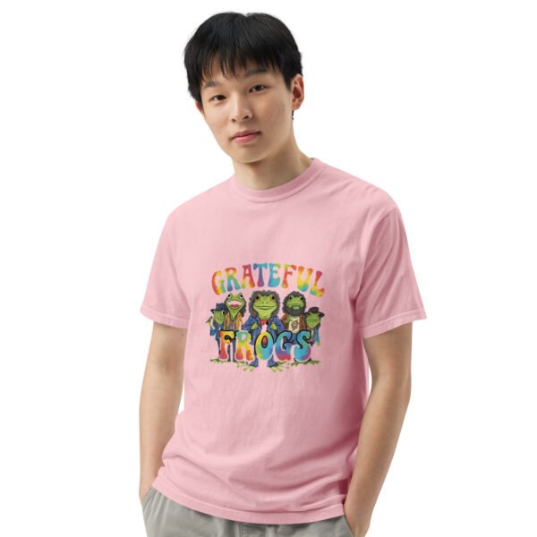 Grateful Frogs: Unisex garment-dyed heavyweight t-shirt - Image 37