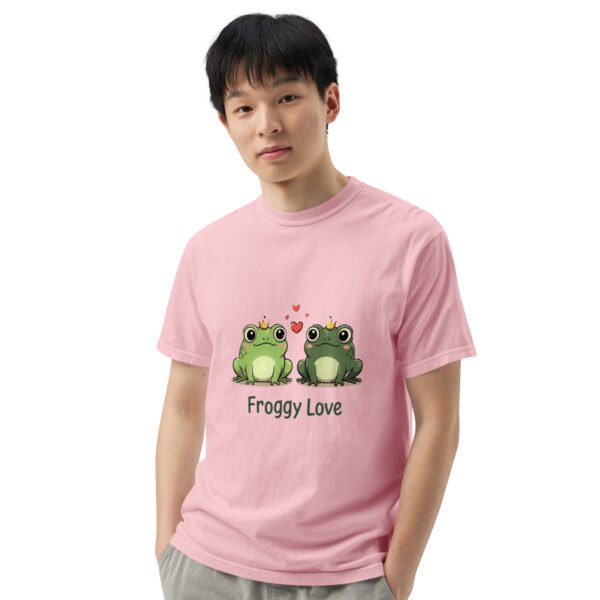 Froggy Love 1: Unisex garment-dyed heavyweight t-shirt - Image 39