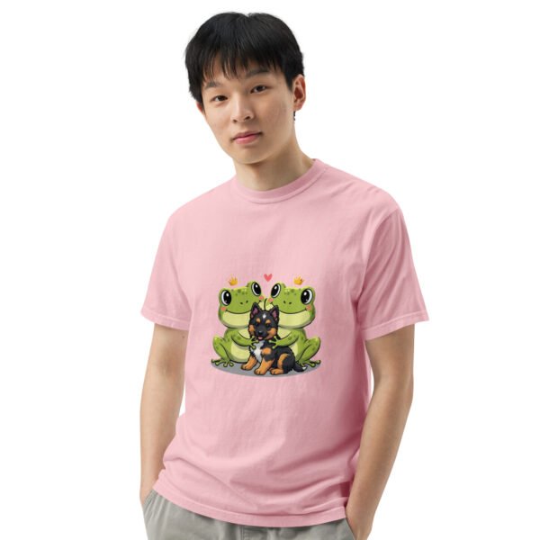Puppy Love, Shepherd: Unisex garment-dyed heavyweight t-shirt - Image 38