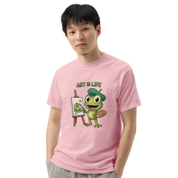 Art is Life: Unisex garment-dyed heavyweight t-shirt - Image 40