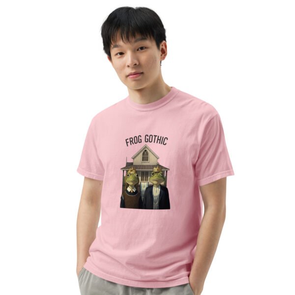 Frog Gothic: Unisex garment-dyed heavyweight t-shirt - Image 47