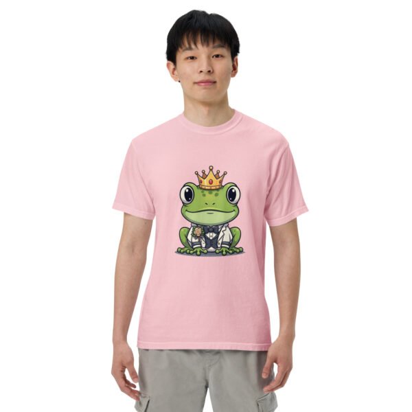 Frog Groom: Unisex garment-dyed heavyweight t-shirt - Image 29