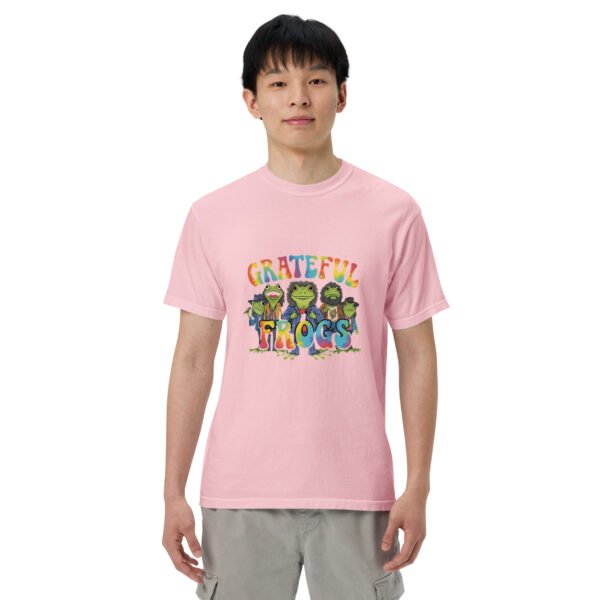 Grateful Frogs: Unisex garment-dyed heavyweight t-shirt - Image 35