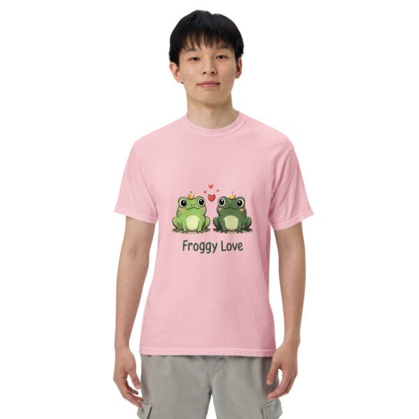 Froggy Love 1: Unisex garment-dyed heavyweight t-shirt - Image 37