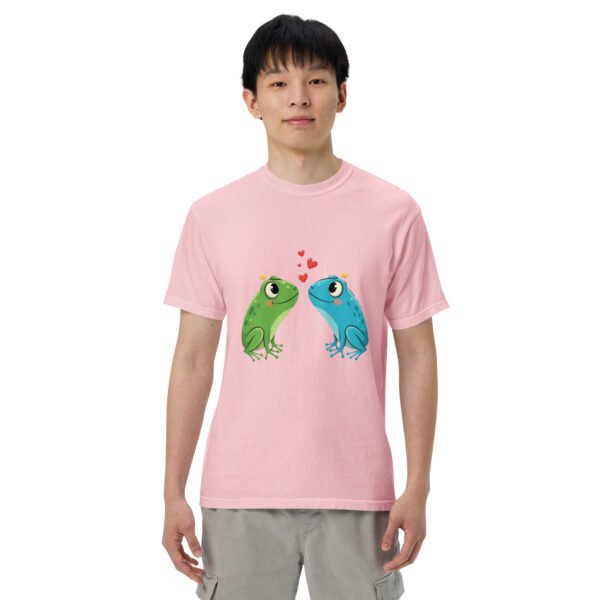 Froggy Love2: Unisex garment-dyed heavyweight t-shirt - Image 38