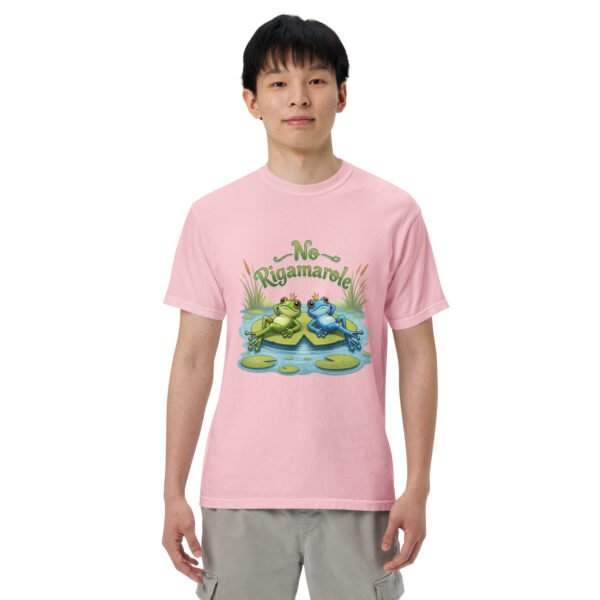 No Rigamarole: Unisex garment-dyed heavyweight t-shirt - Image 37