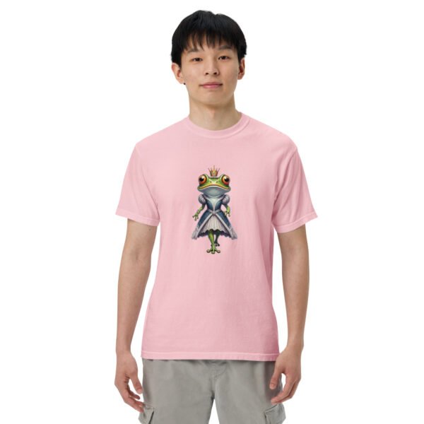 Frog Fashion Model1: Unisex garment-dyed heavyweight t-shirt - Image 38