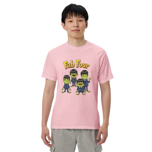 Fab Four Frogs: Unisex garment-dyed heavyweight t-shirt - Image 40