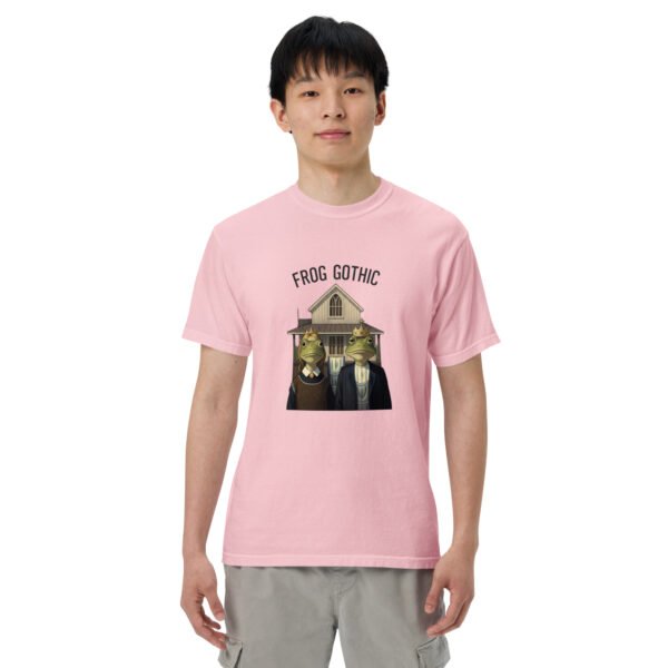 Frog Gothic: Unisex garment-dyed heavyweight t-shirt - Image 45