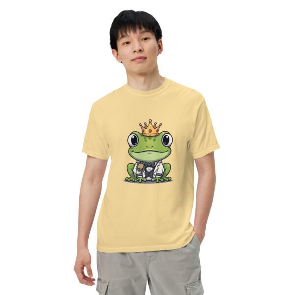 Frog Groom: Unisex garment-dyed heavyweight t-shirt - Image 33