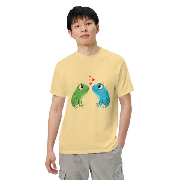 Froggy Love2: Unisex garment-dyed heavyweight t-shirt - Image 42