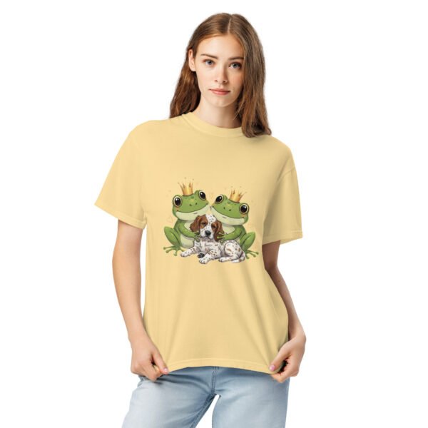 Puppy Love, English Setter: Unisex garment-dyed heavyweight t-shirt - Image 10