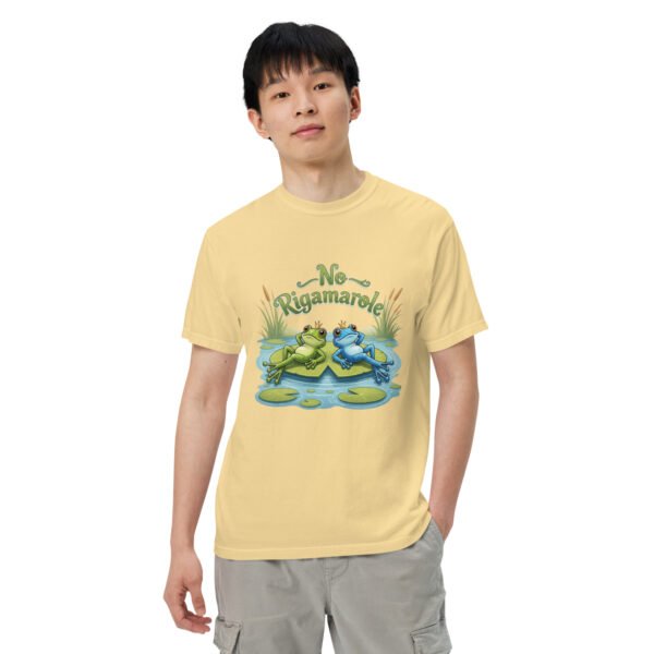 No Rigamarole: Unisex garment-dyed heavyweight t-shirt - Image 41
