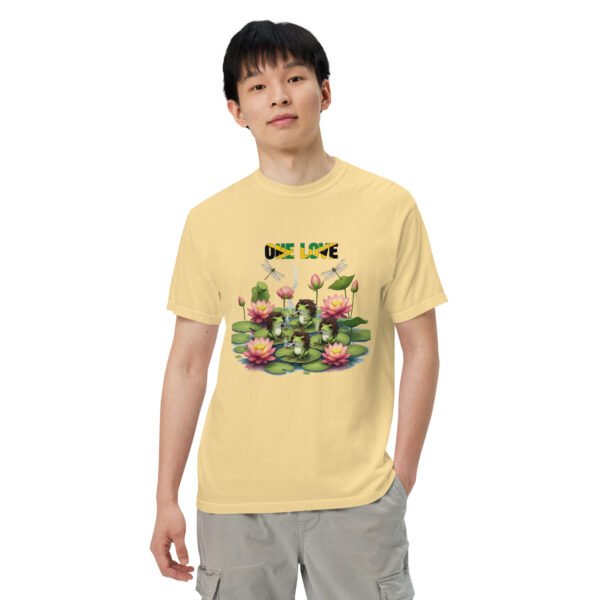 One Love: Unisex garment-dyed heavyweight t-shirt - Image 42