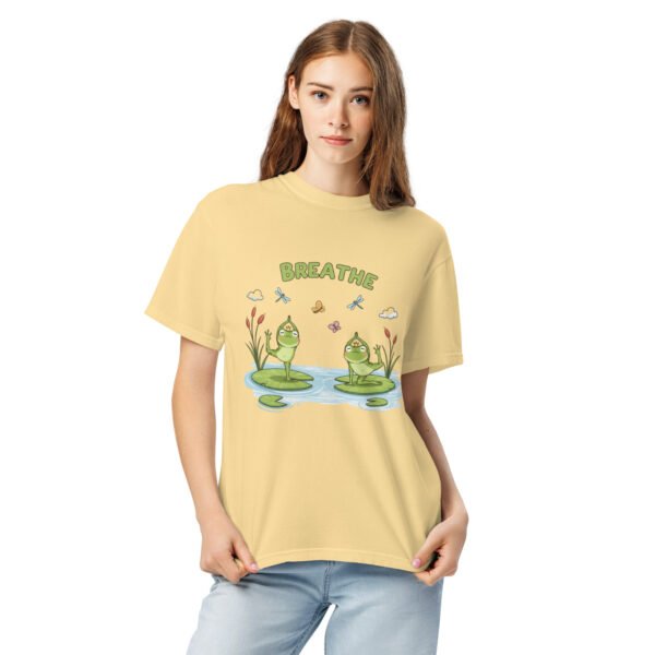 Breathe: Unisex garment-dyed heavyweight t-shirt - Image 9