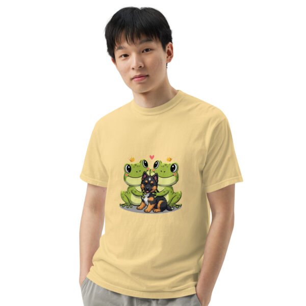 Puppy Love, Shepherd: Unisex garment-dyed heavyweight t-shirt - Image 41