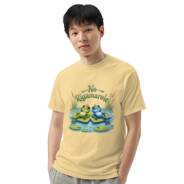 No Rigamarole: Unisex garment-dyed heavyweight t-shirt - Image 42