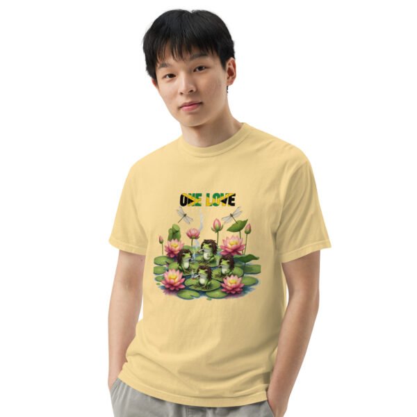 One Love: Unisex garment-dyed heavyweight t-shirt - Image 43