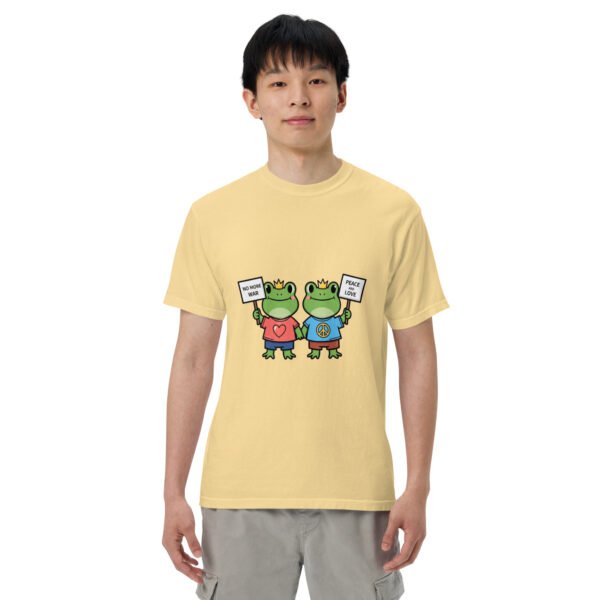 No More War: Unisex garment-dyed heavyweight t-shirt - Image 38